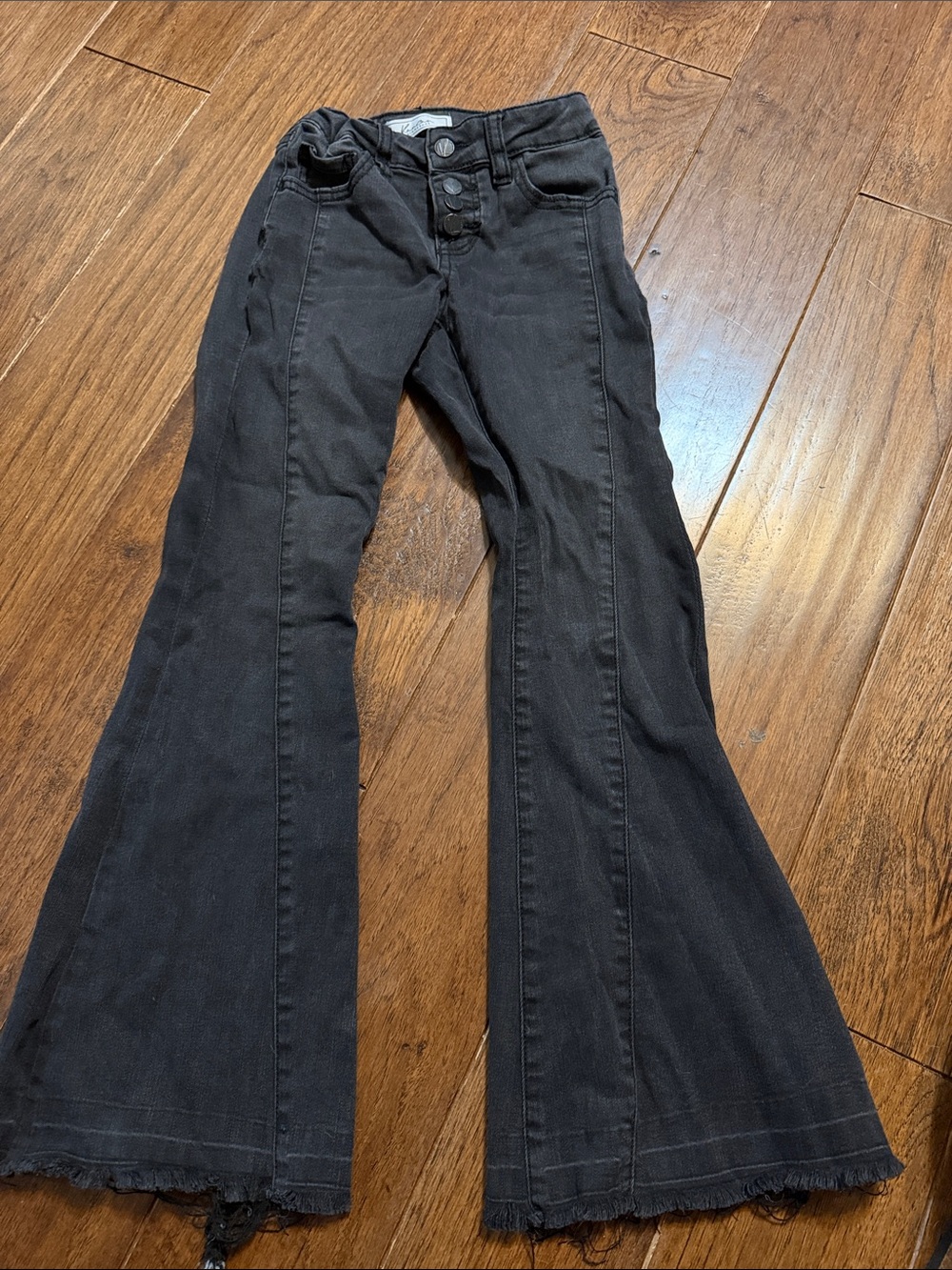 KanCan Black High-Rise Flared Jeans
